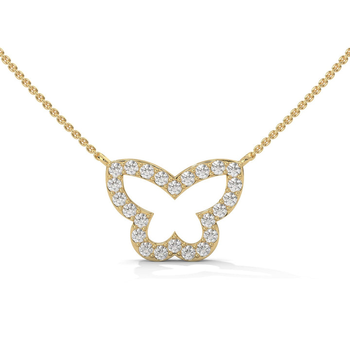 OPEN BUTTERFLY NECKLACE