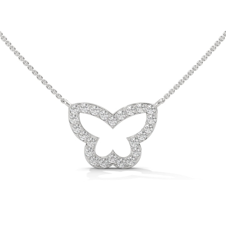 OPEN BUTTERFLY NECKLACE