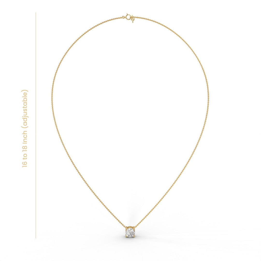 OVAL BEZEL SET NECKLACE