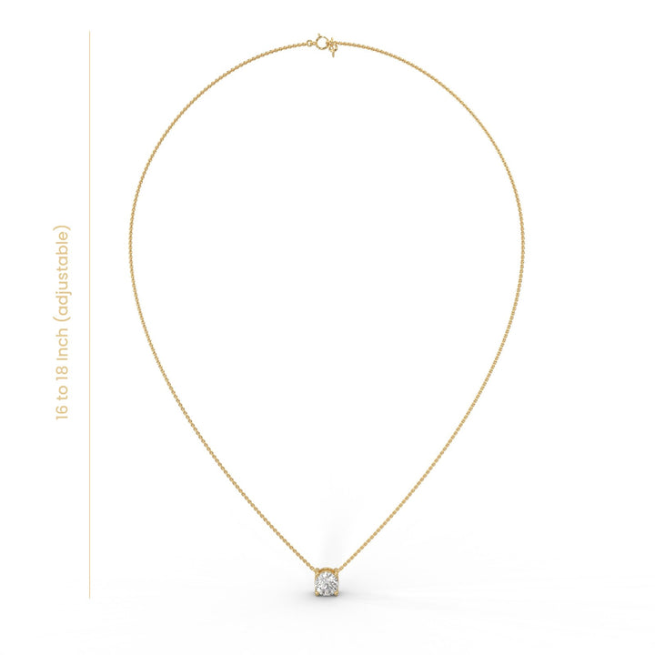 OVAL BEZEL SET NECKLACE