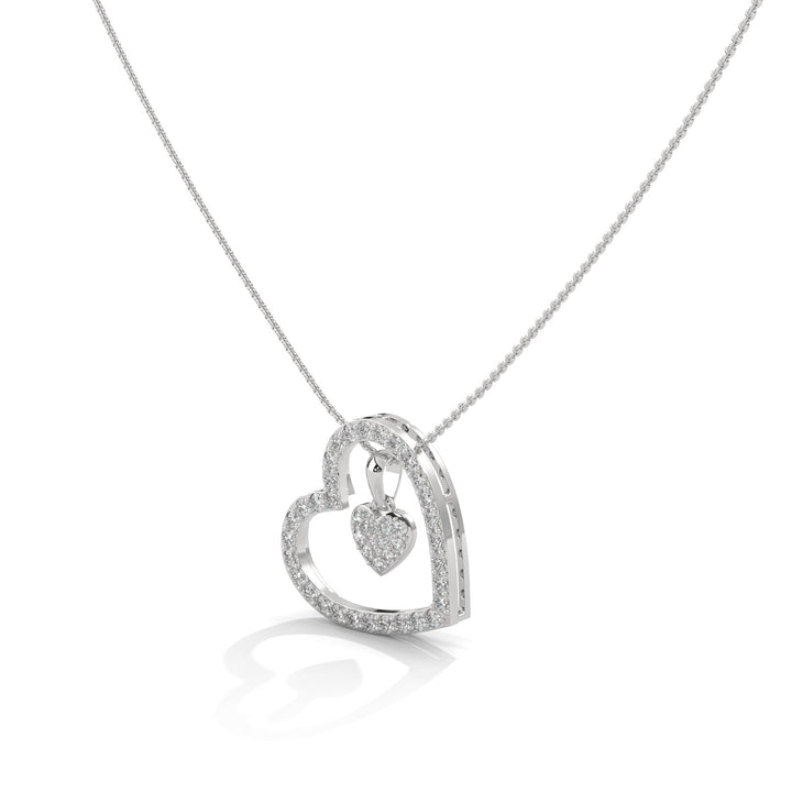 HEART WITHIN THE HEART NECKLACE