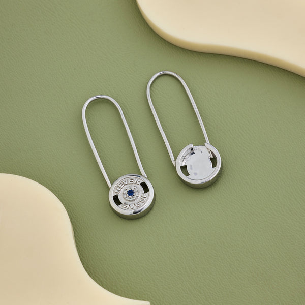 Paperclip Drop Earrings