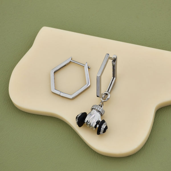 Signature Hex Hoops