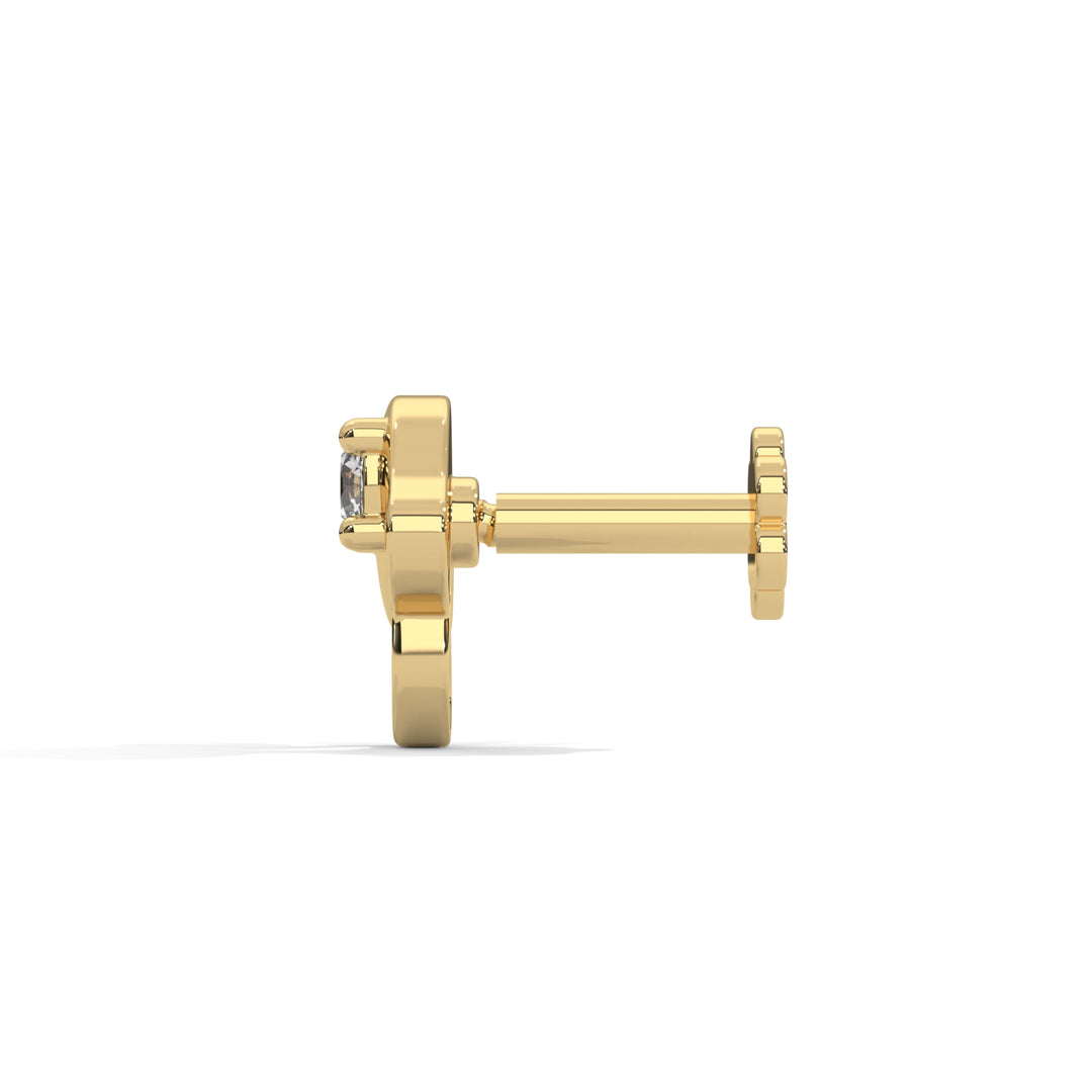 LIQUID GOLD NOSE PIN
