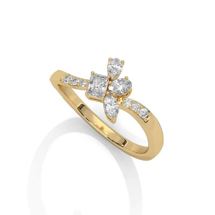 Cluster Diamond Ring