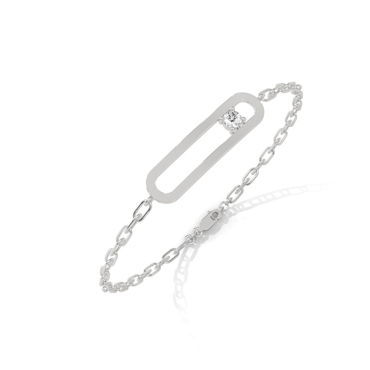 Bond Paper-Clip Bracelet