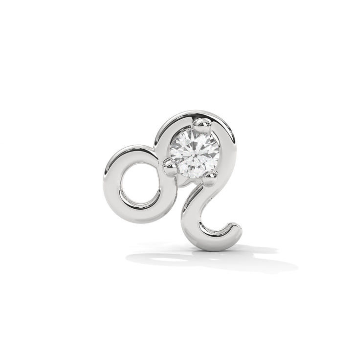 Leo Diamond Nose Pin