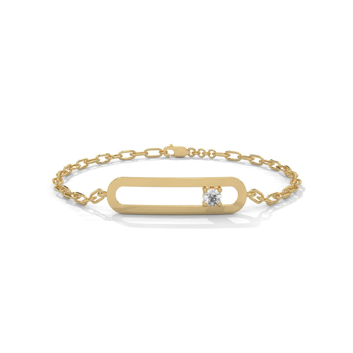 Bond Paper-Clip Bracelet