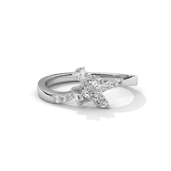 Cluster Diamond Ring