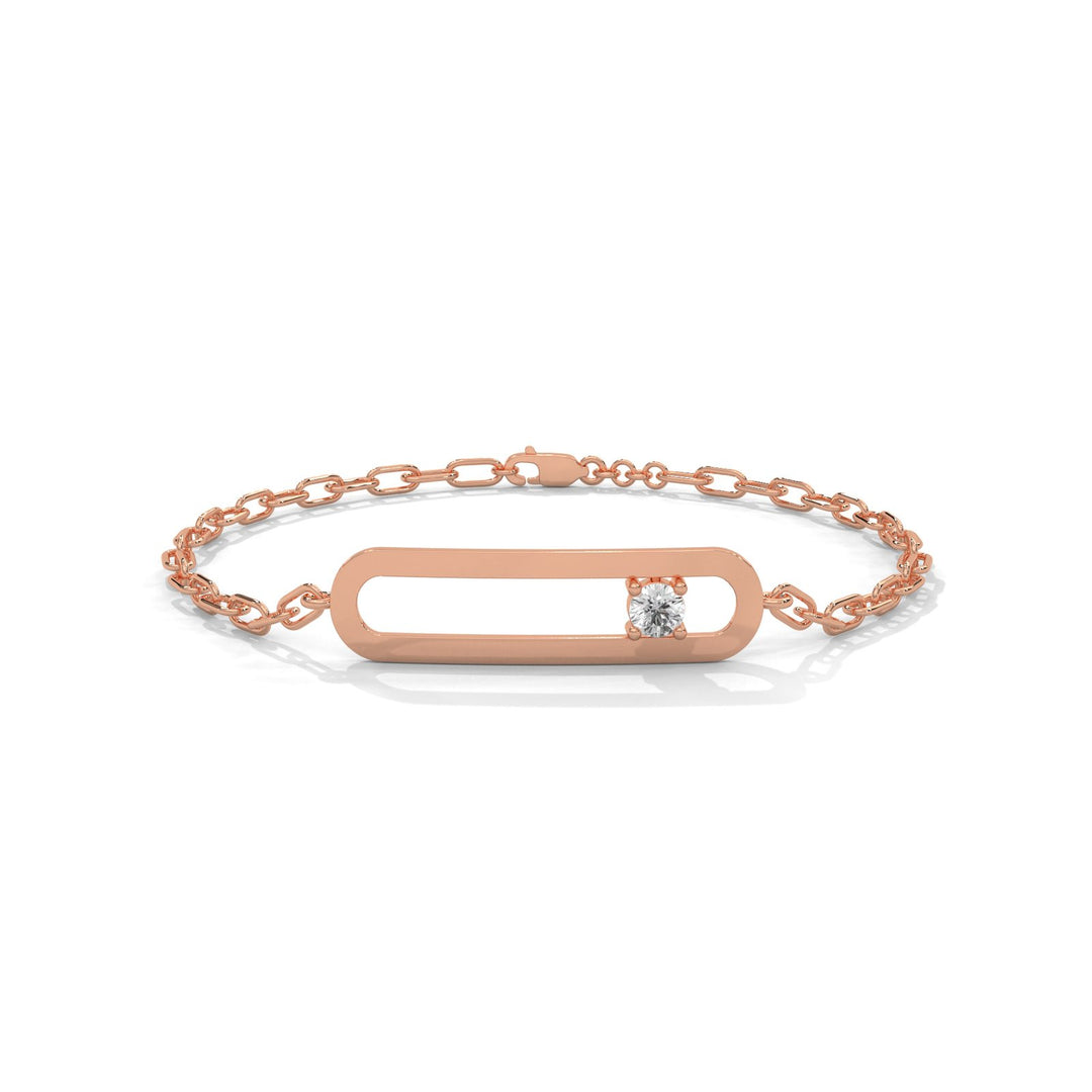 Bond Paper-Clip Bracelet