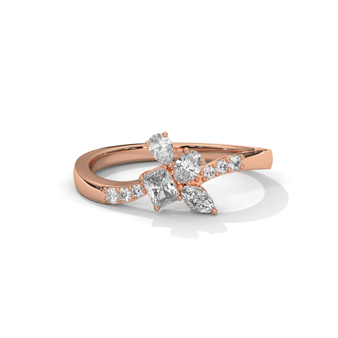 Cluster Diamond Ring