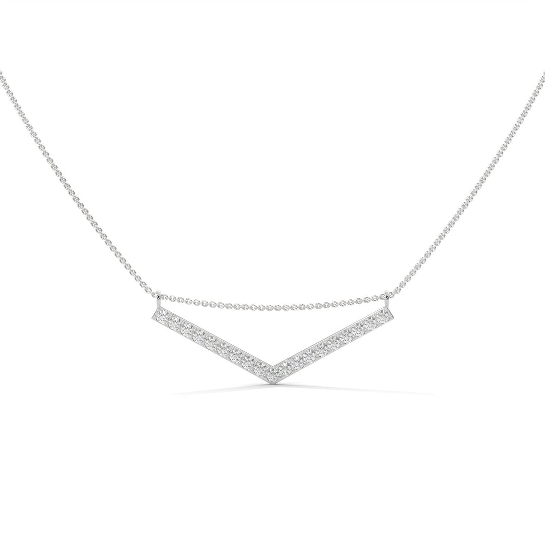 ASCENDING CHEVRON NECKLACE