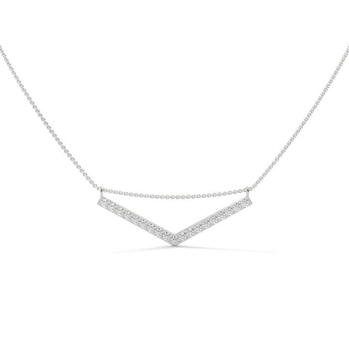 ASCENDING CHEVRON NECKLACE