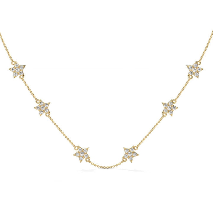 STAR CHOKER NECKLACE