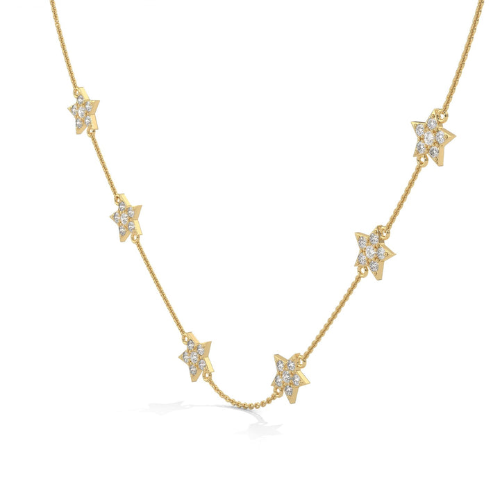 STAR CHOKER NECKLACE