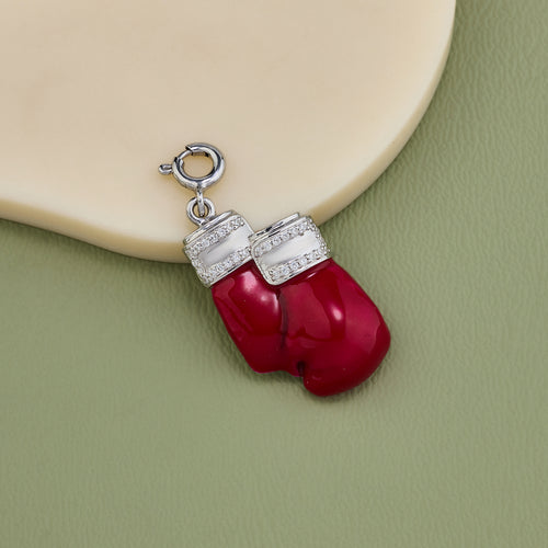 Power Punch Boxing Gloves Charm