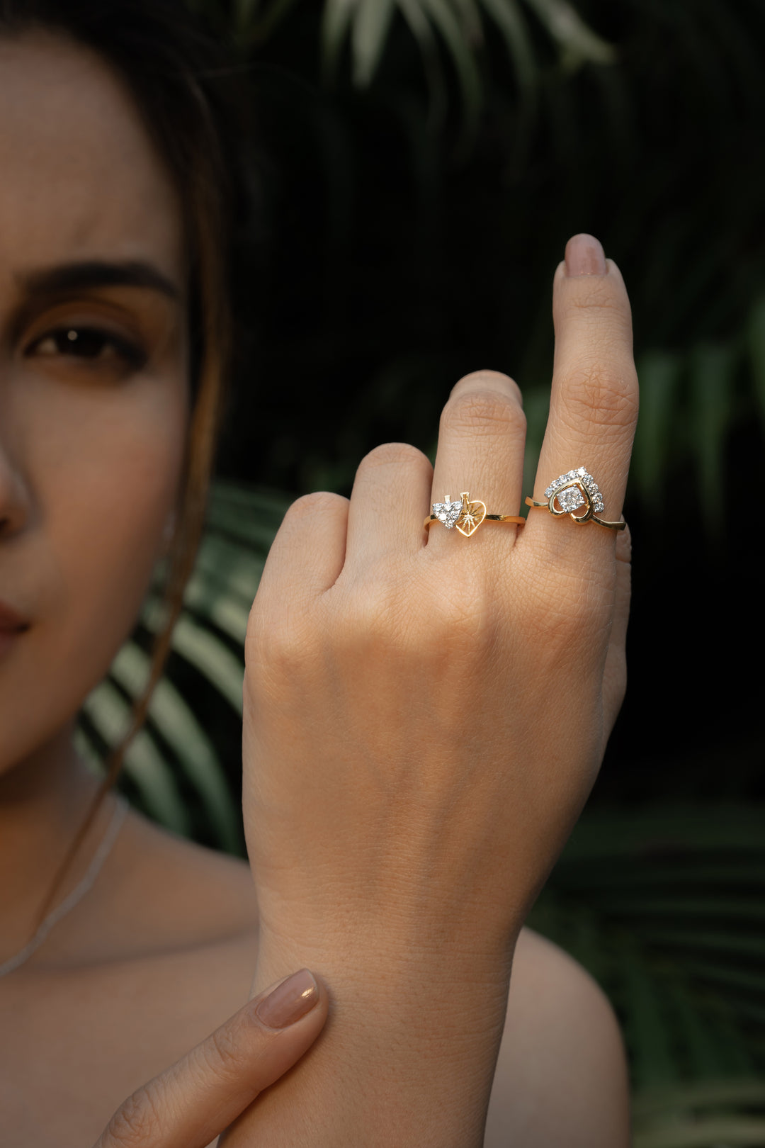 Heart Diamond Ring