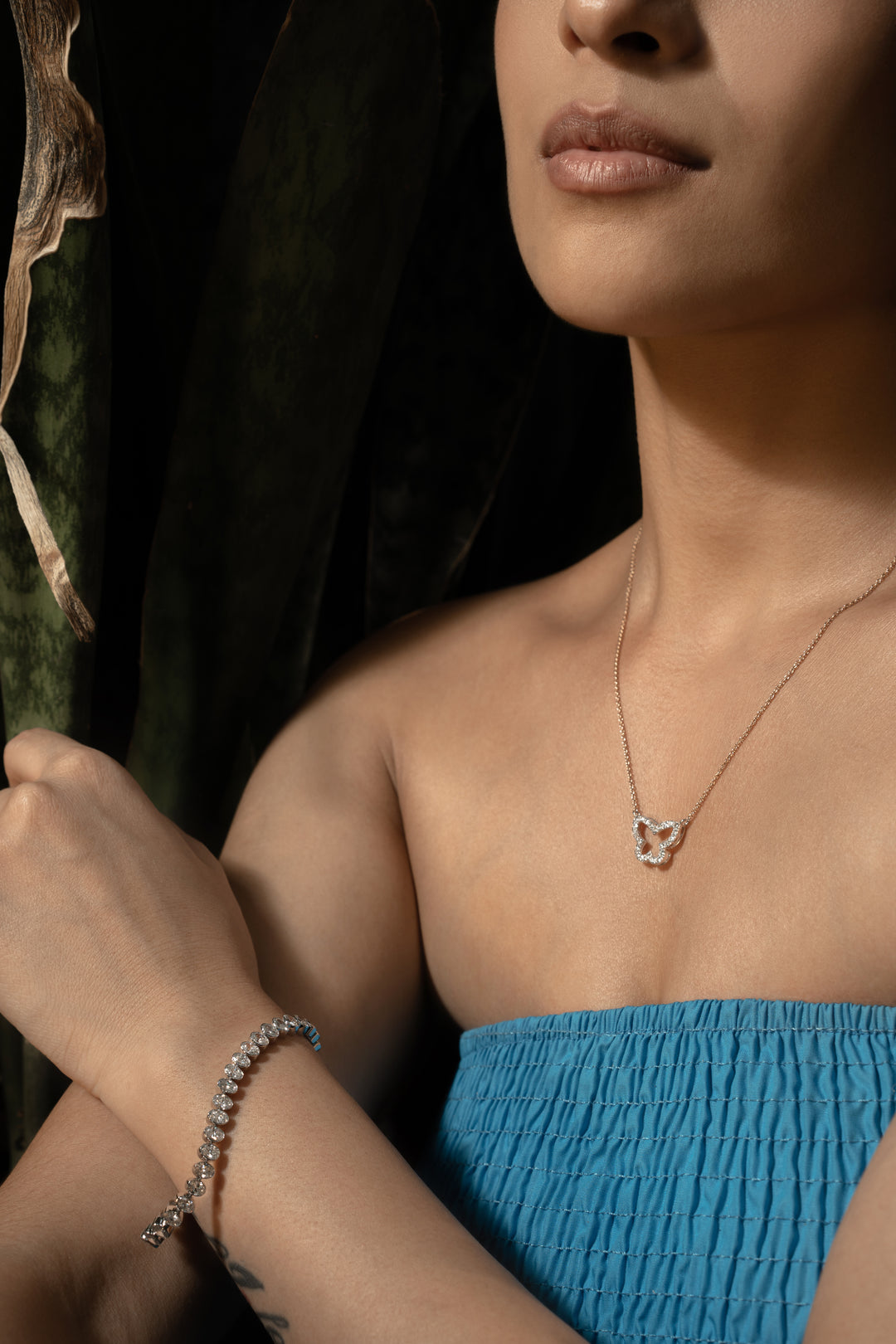 Open Butterfly Necklace
