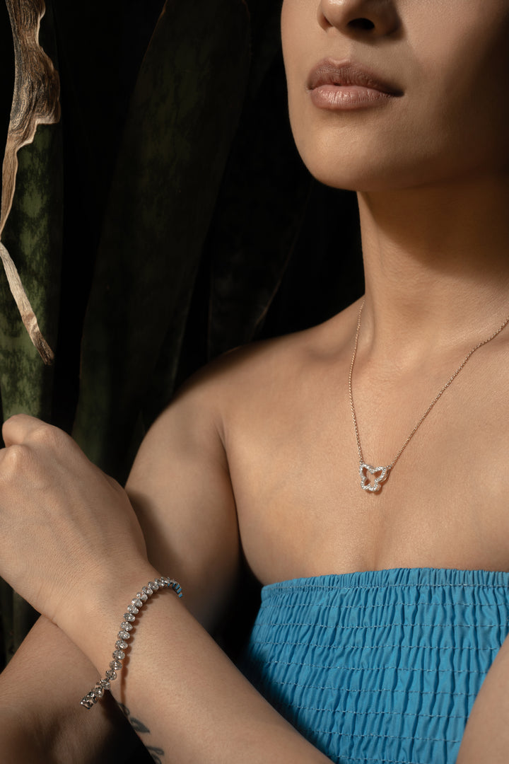 Open Butterfly Necklace