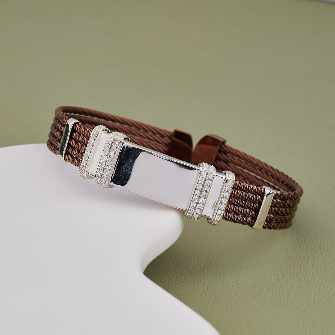 Brother is Always Right Silver Rakhi