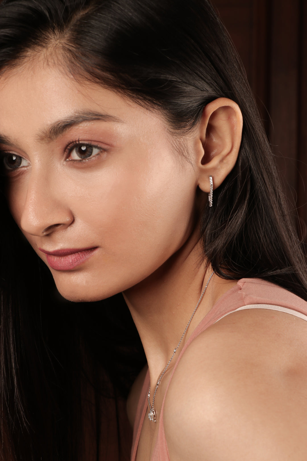 Chic Pentagon Hoop Earrings
