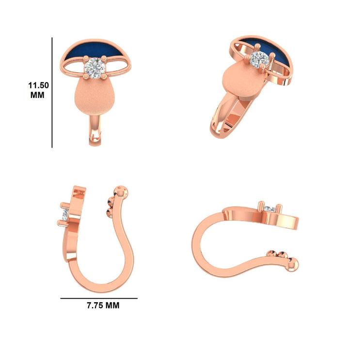 RAINDROP RADIANCE NOSE PIN