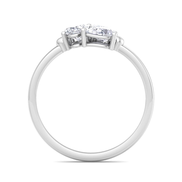 Three Stone Cocktail Diamond Ring