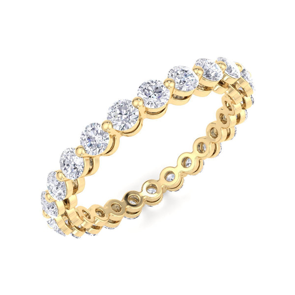 Round Eternity Band Ring