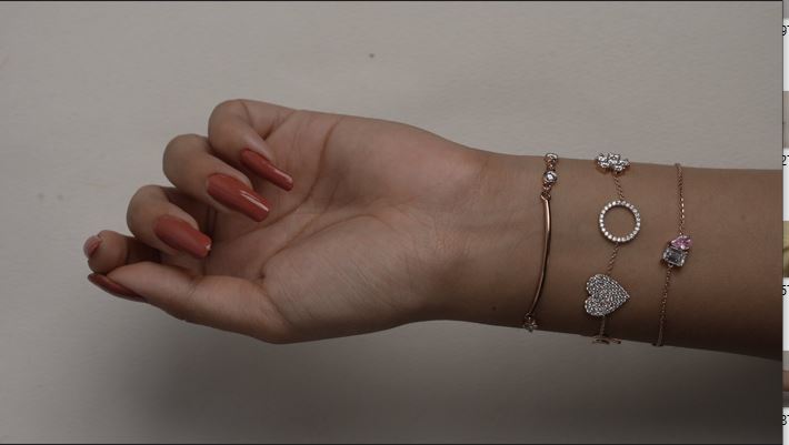 Multi Motif Diamond Bracelet