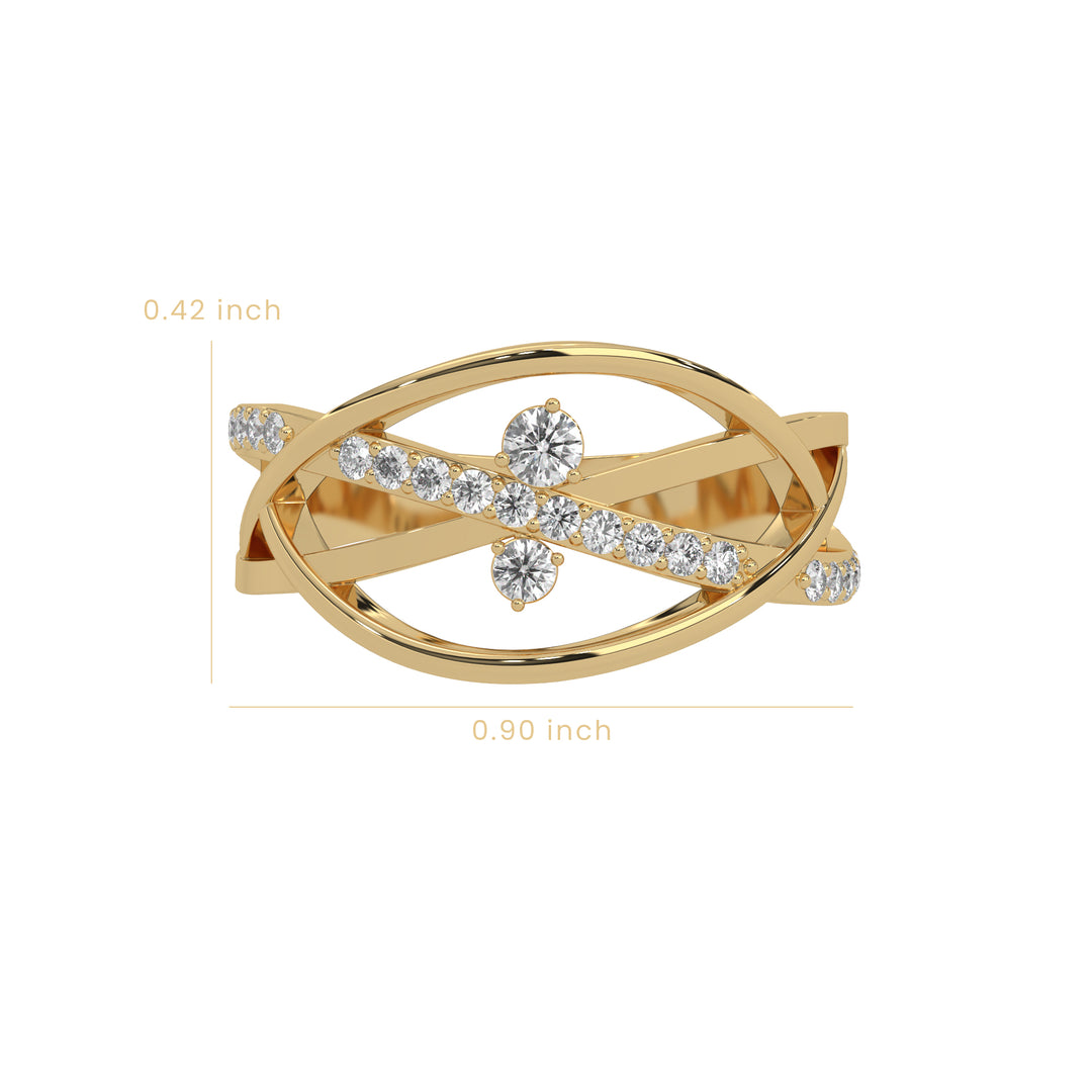 Cosmos Diamond Ring