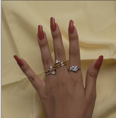 Mosaic Diamond Ring