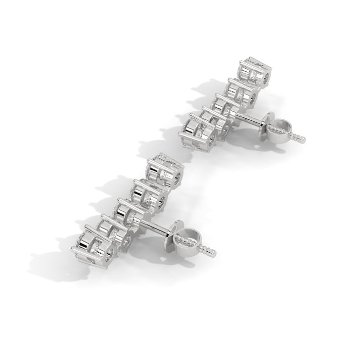 Ear-climbers Diamond earrings